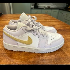 Nike Women’s Air Jordan 1 Low in color barely grape